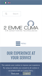 Mobile Screenshot of 2emmeclima.com